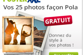 25 photos polaroid gratuites !